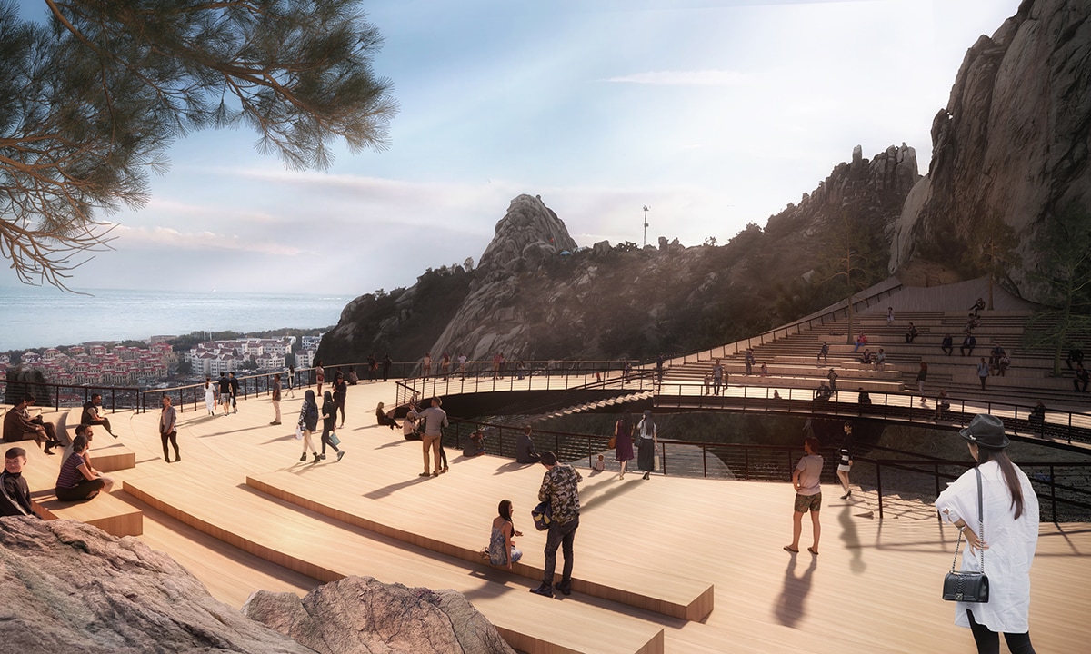 First place of Qingdao Fushan Forest Park Competition